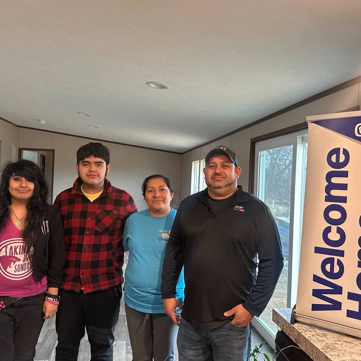 OMAR E. welcome home image