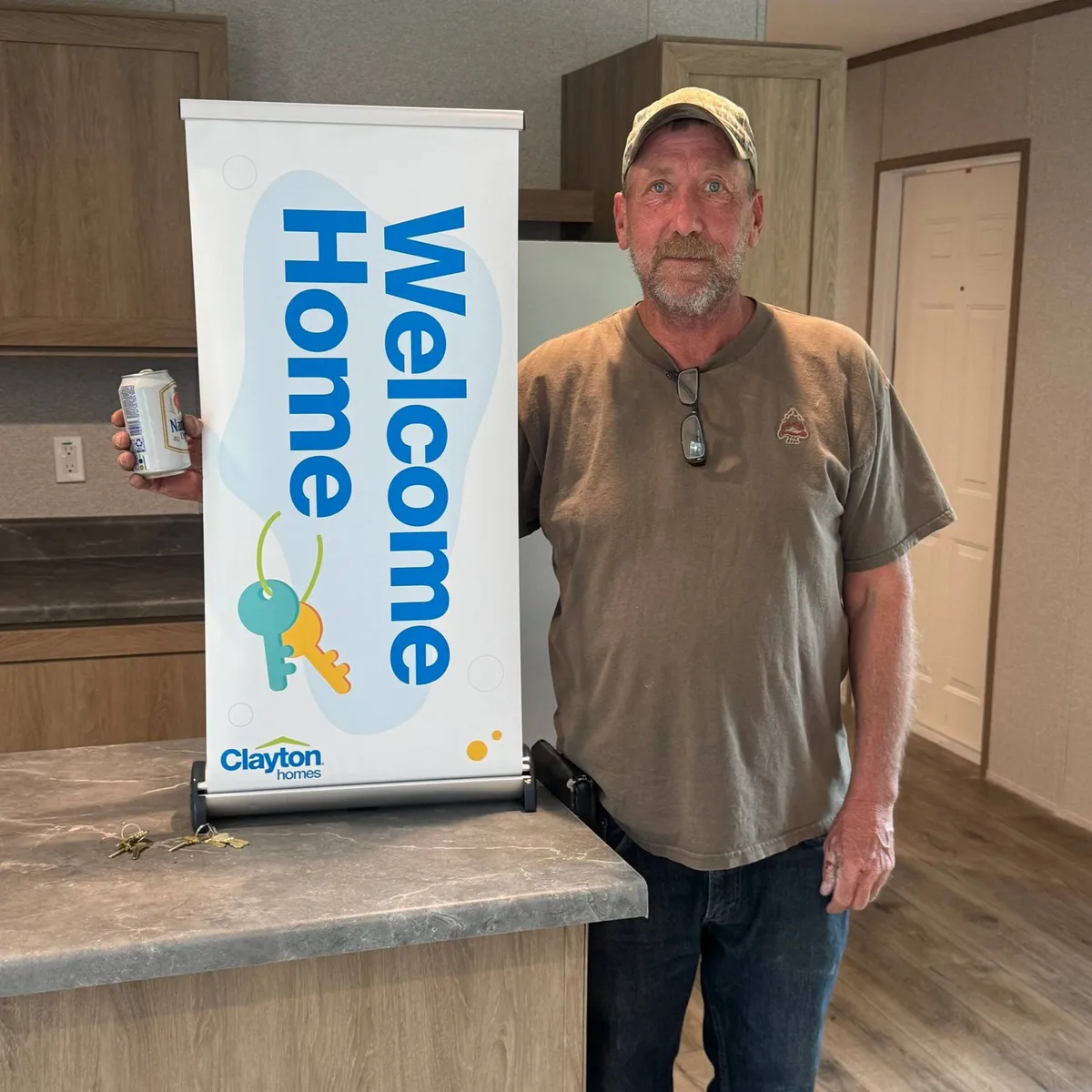 BRIAN M. welcome home image