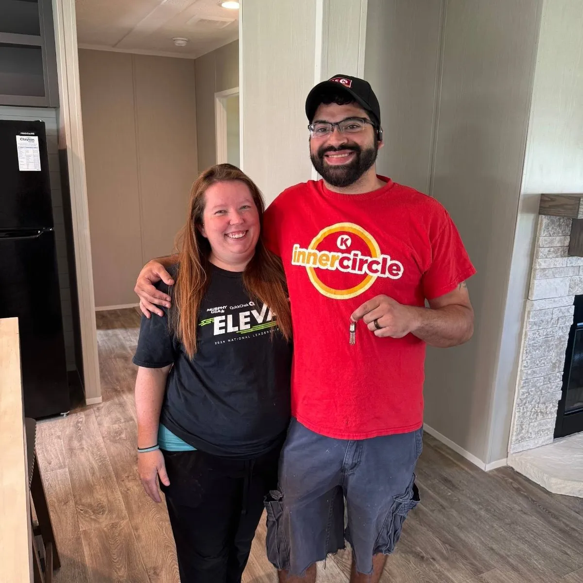 EDWIN V. welcome home image