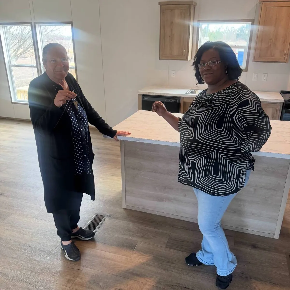 Theresa M. welcome home image