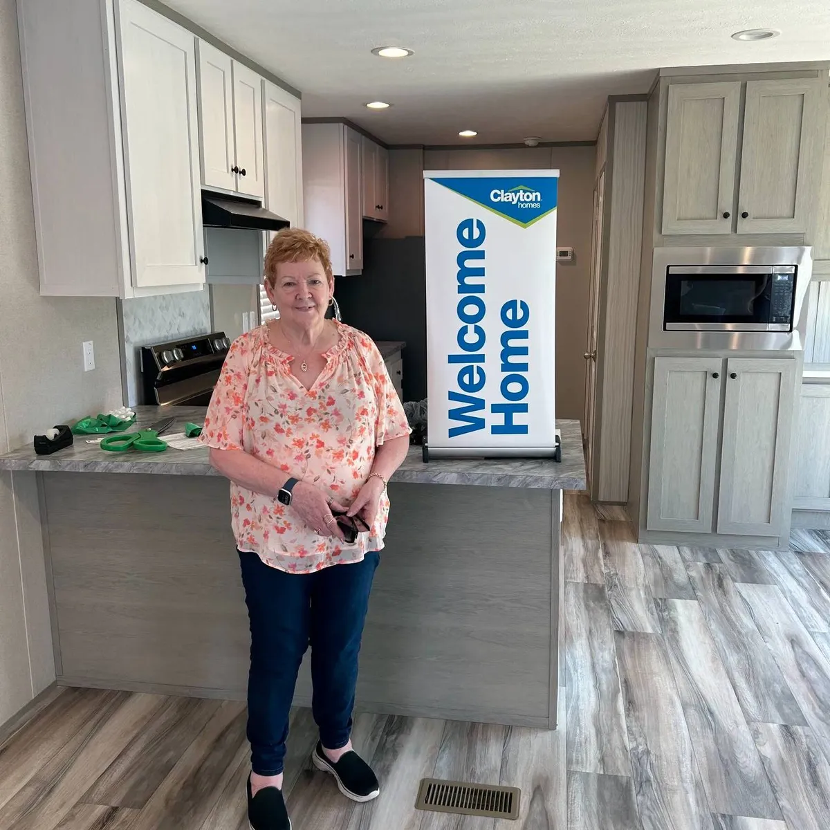 LINDA K. welcome home image