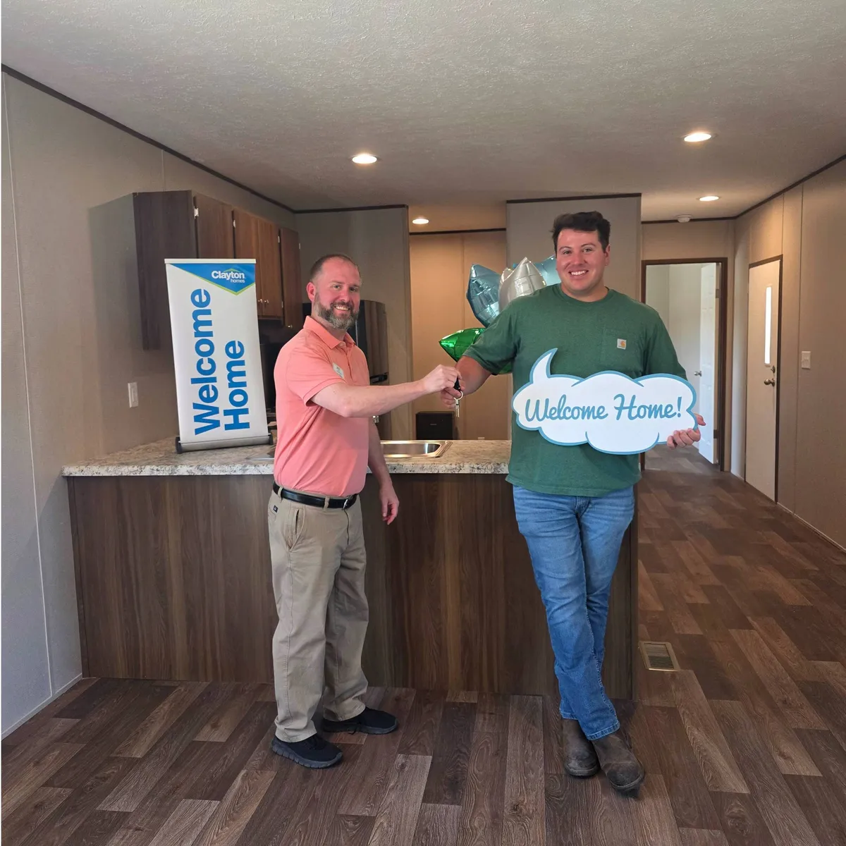 CHRISTIAN M. welcome home image