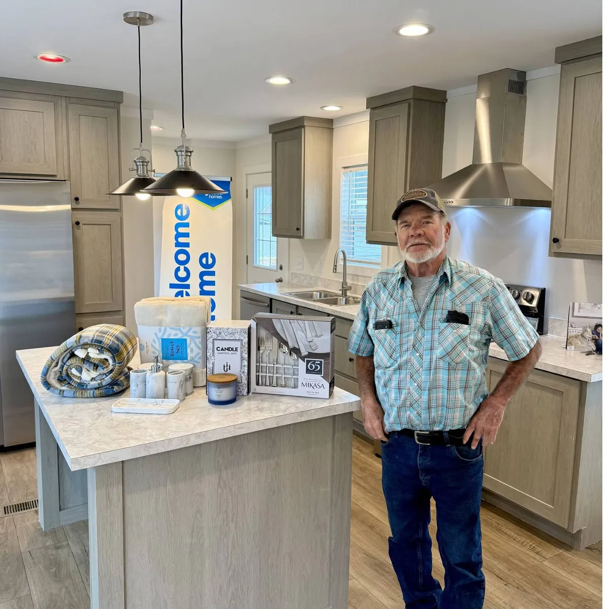 DENNY J. welcome home image