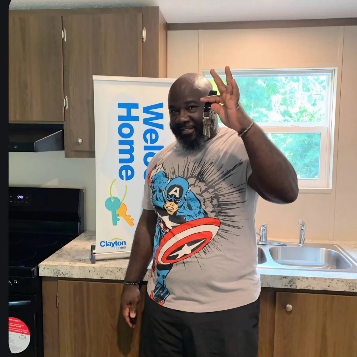 Edward W. welcome home image