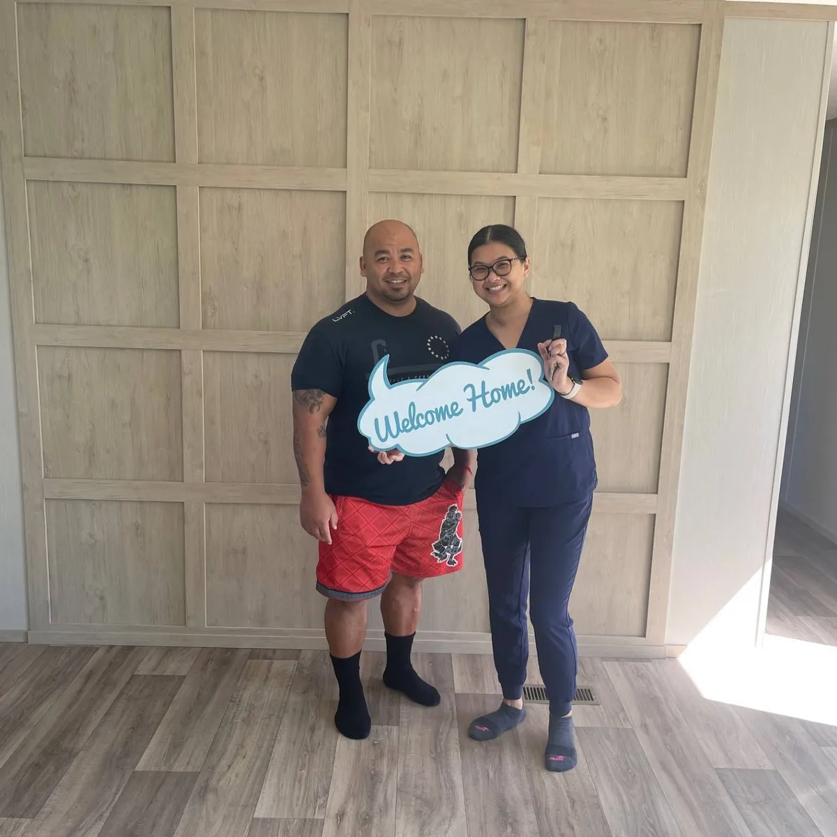 LYNDA O. welcome home image