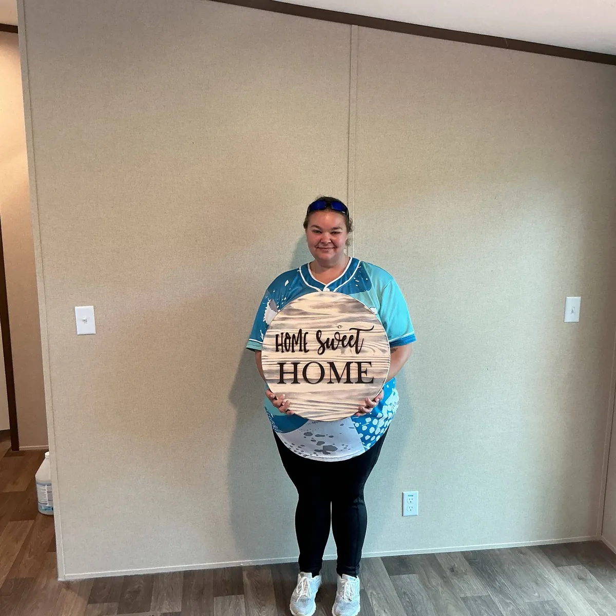 TRACY A. welcome home image