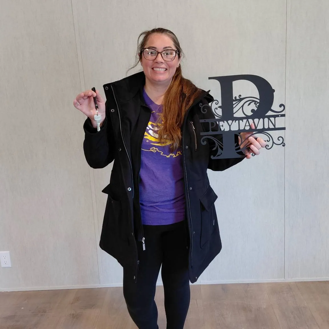 Lindsay P. welcome home image