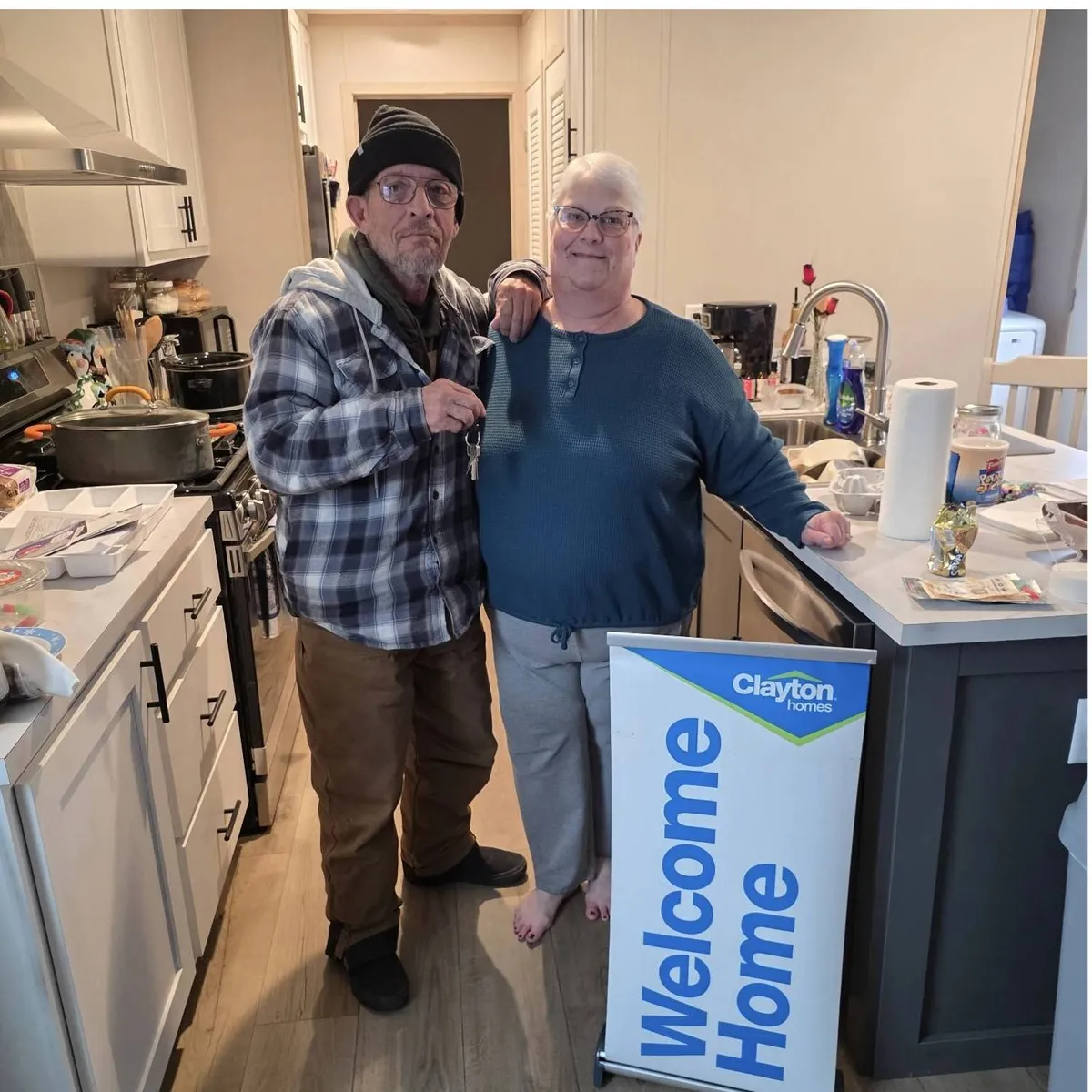 JOHN K. welcome home image