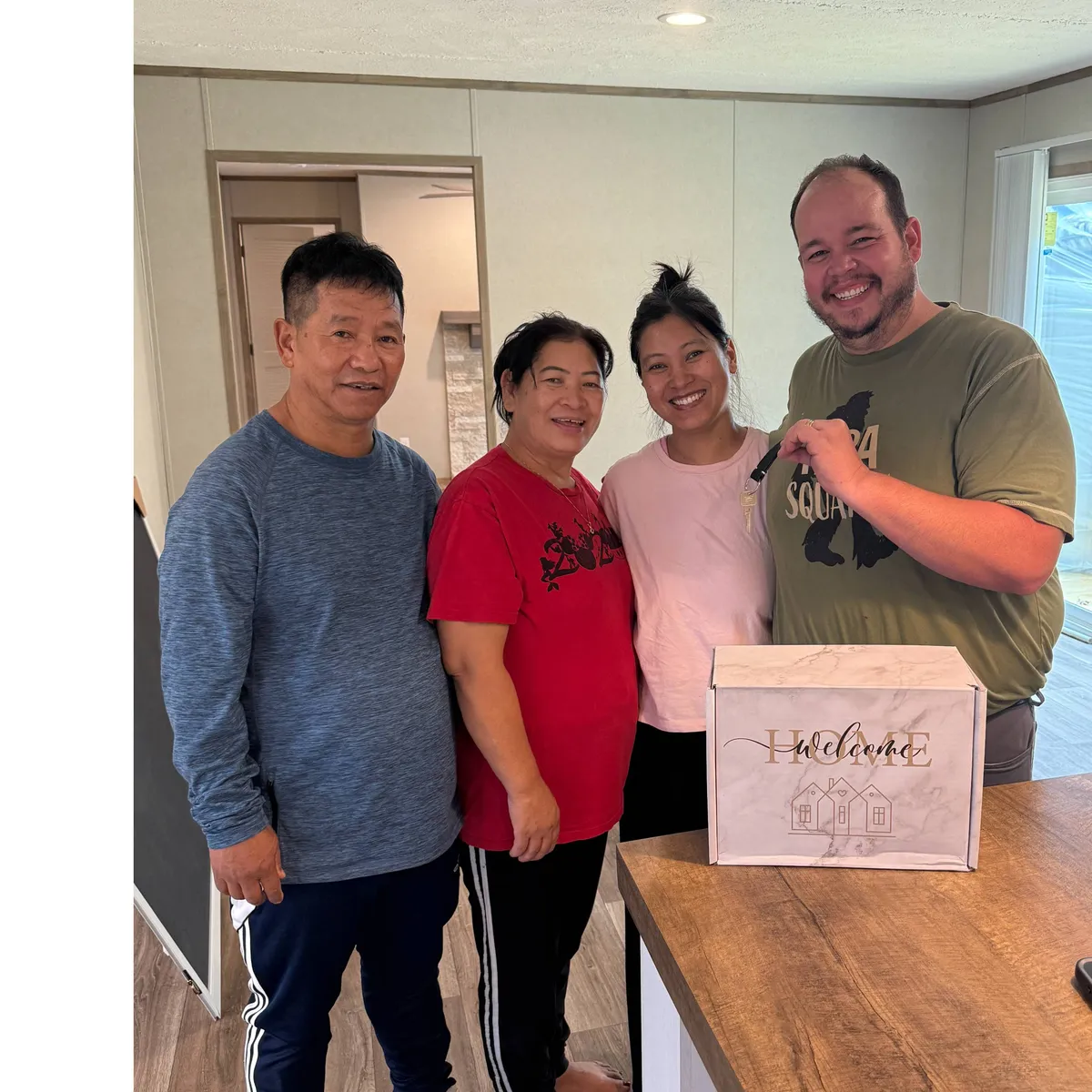 MATTHEW M. welcome home image