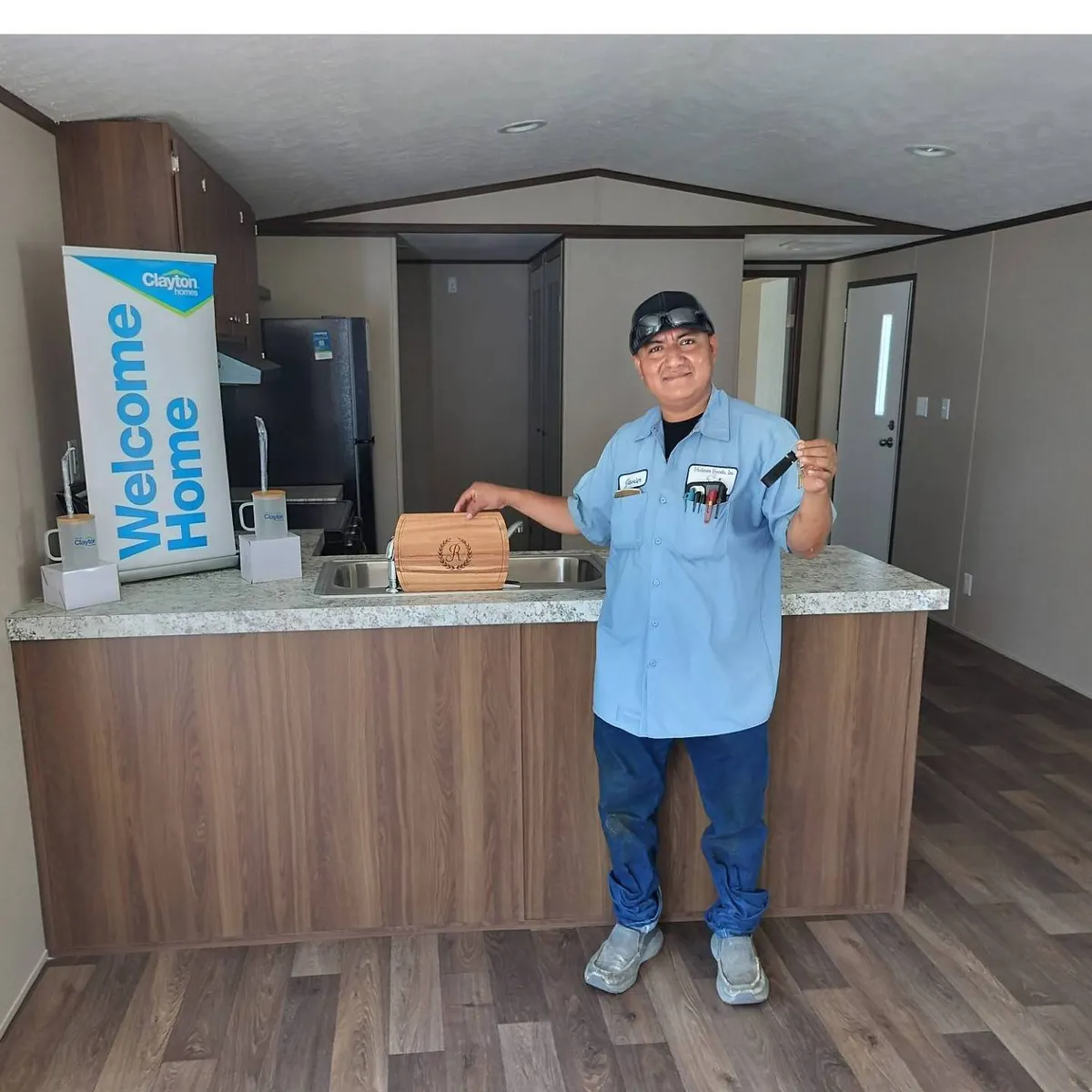 JAVIER R. welcome home image
