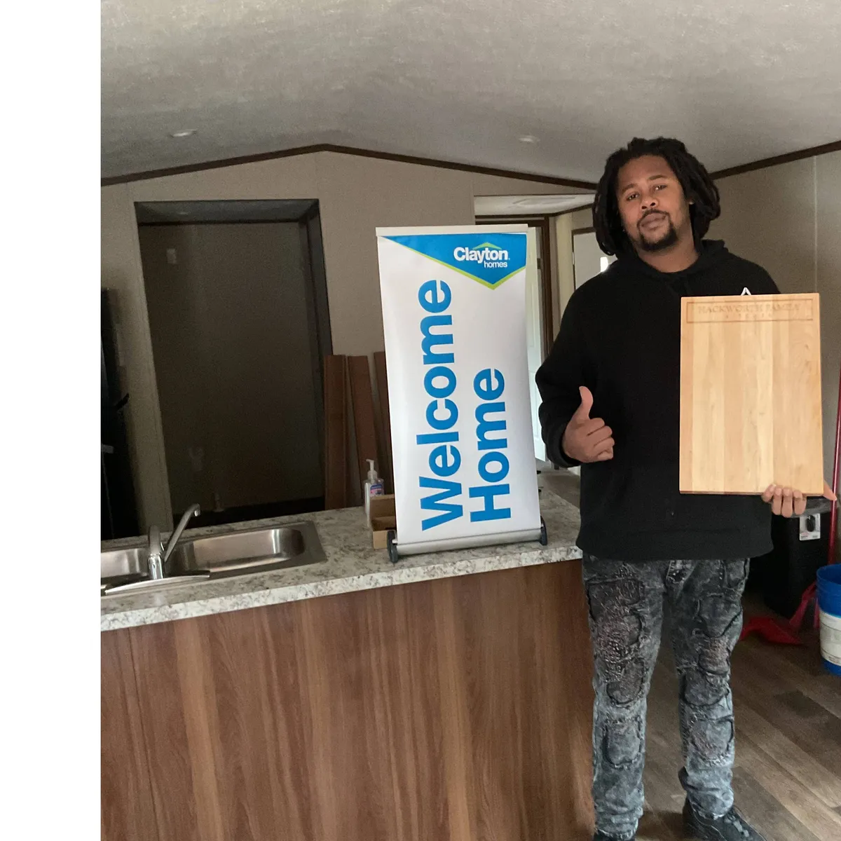 MORRIS H. welcome home image