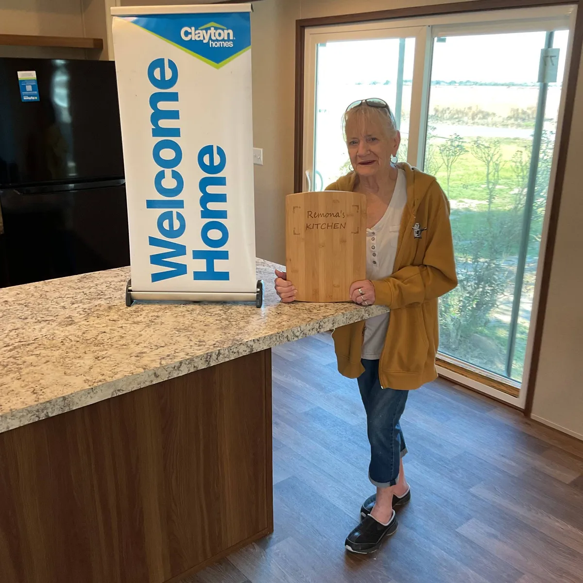 Remona R. welcome home image