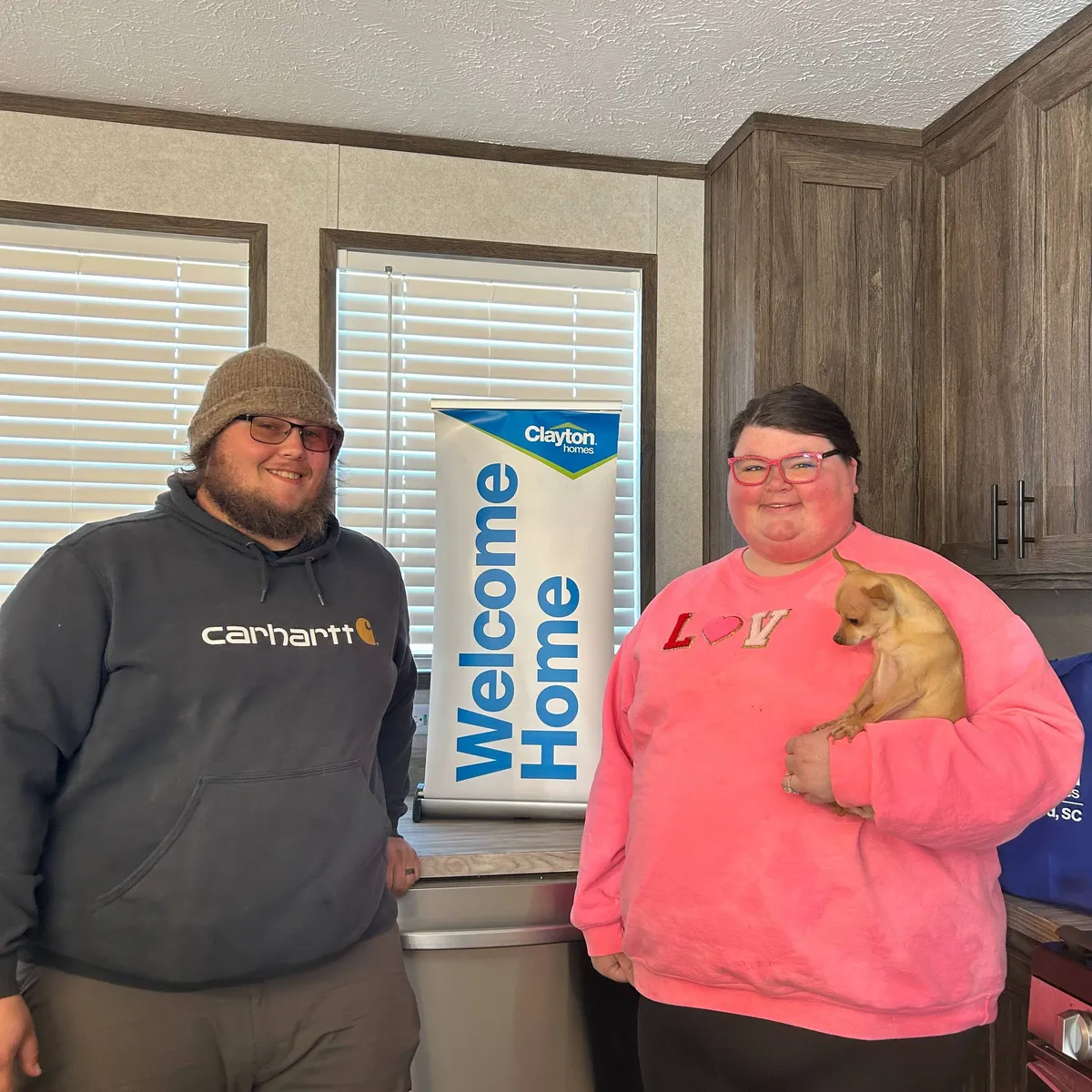 Megan B. welcome home image