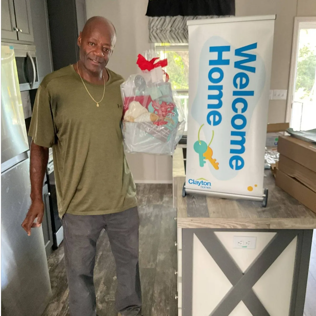 BILLY F. welcome home image