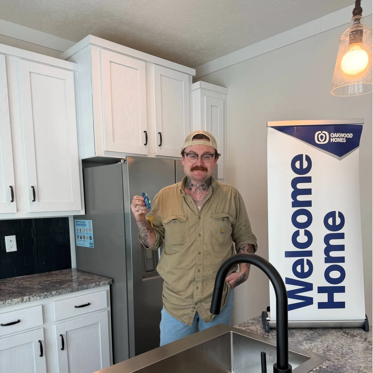 JOHN W. welcome home image