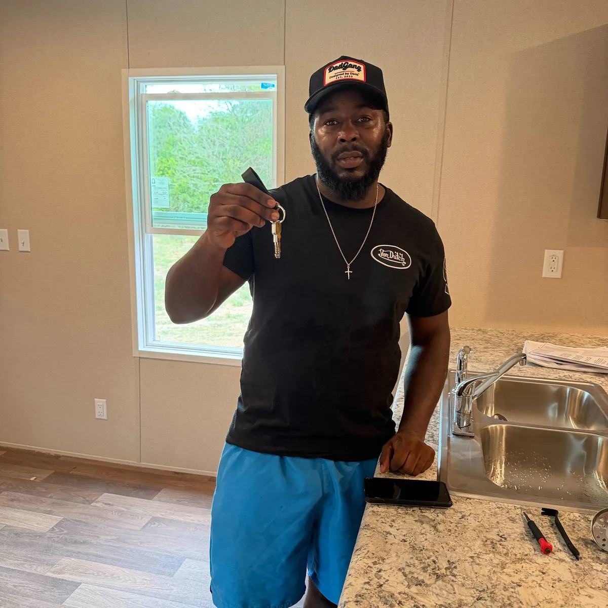 KENTON J. welcome home image
