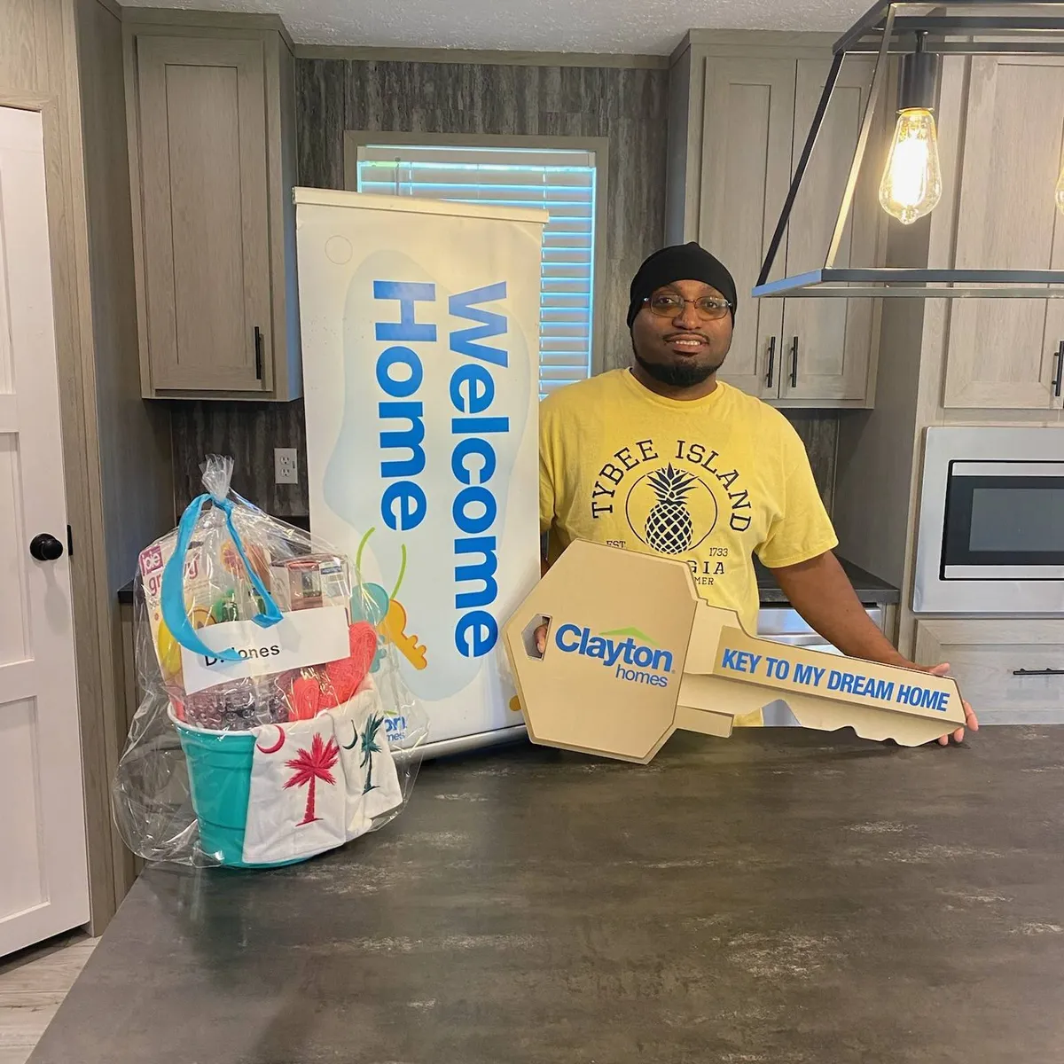 DAVID J. welcome home image