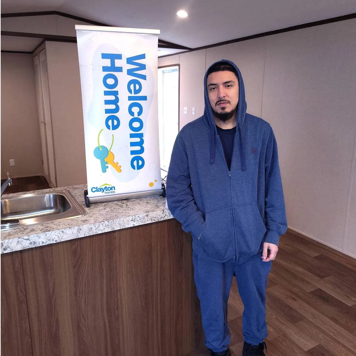 MICHAEL D. welcome home image