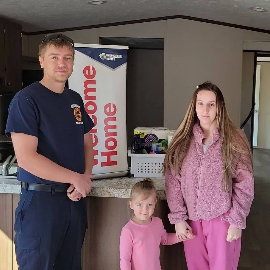 MICHAEL W. welcome home image