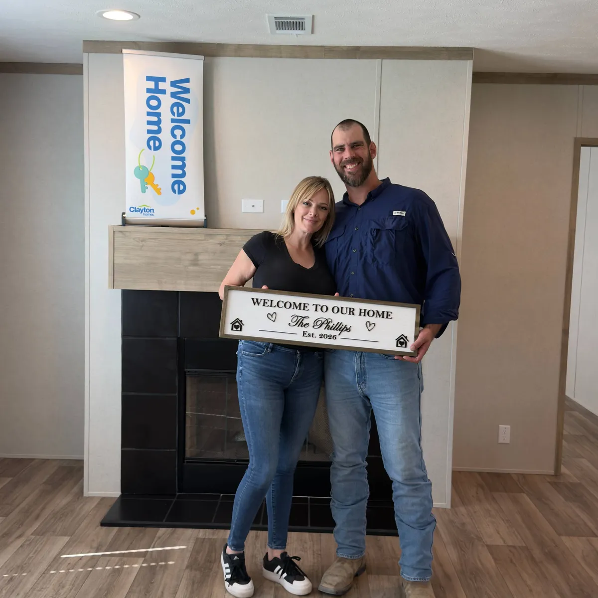 BRUCE P. welcome home image