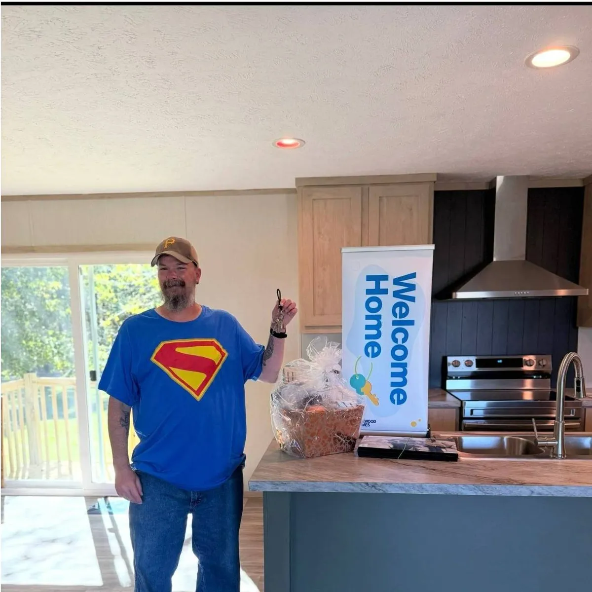 Norman A. welcome home image