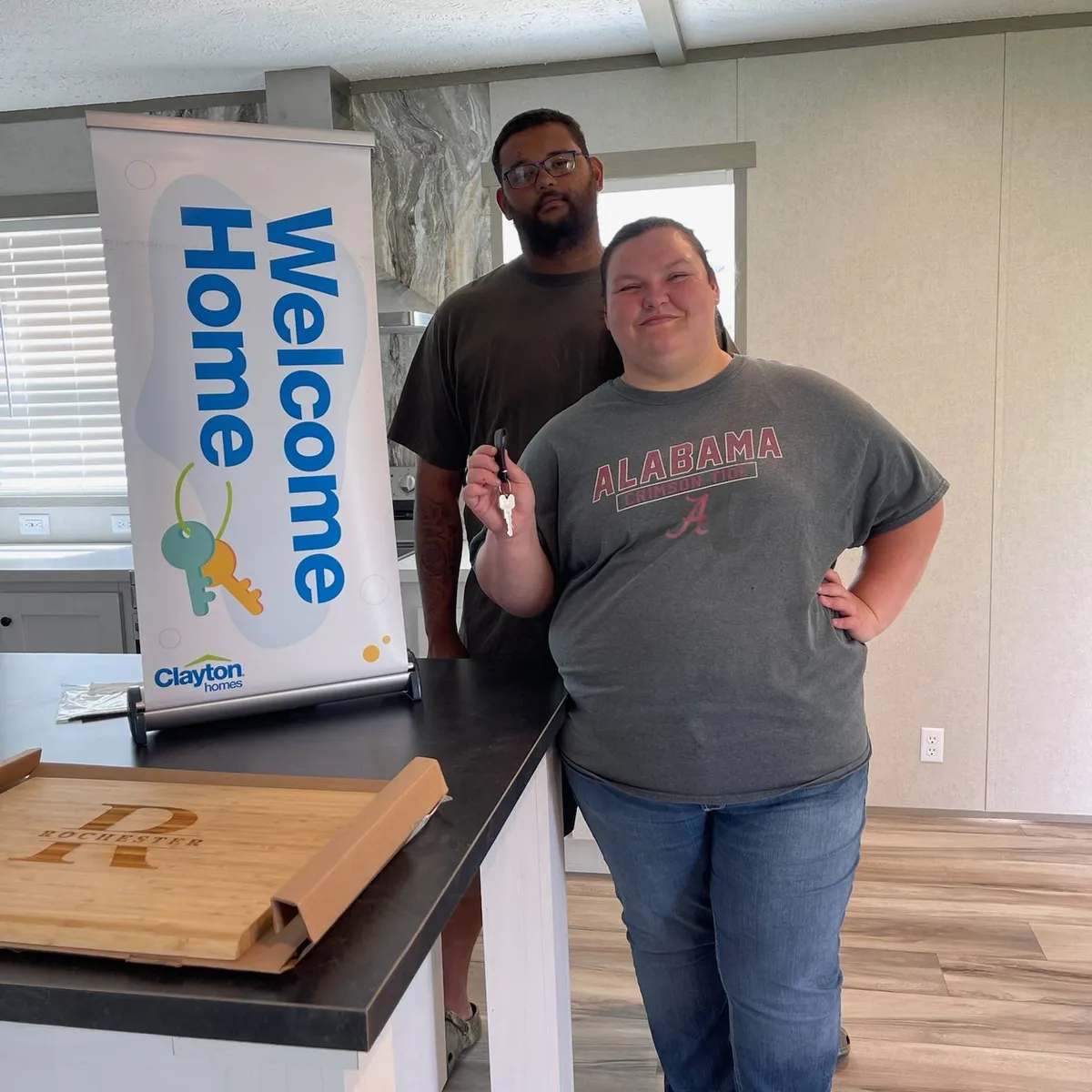MORGAN R. welcome home image