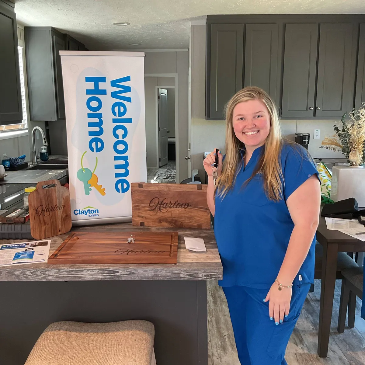 KATELYN H. welcome home image