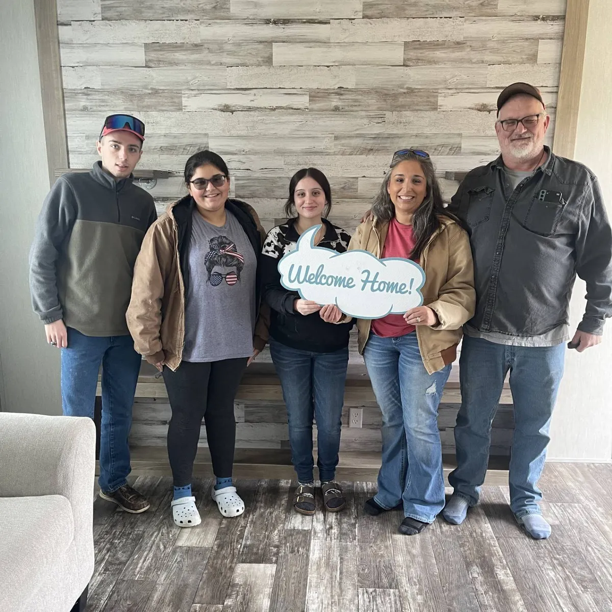 JAMES T. welcome home image