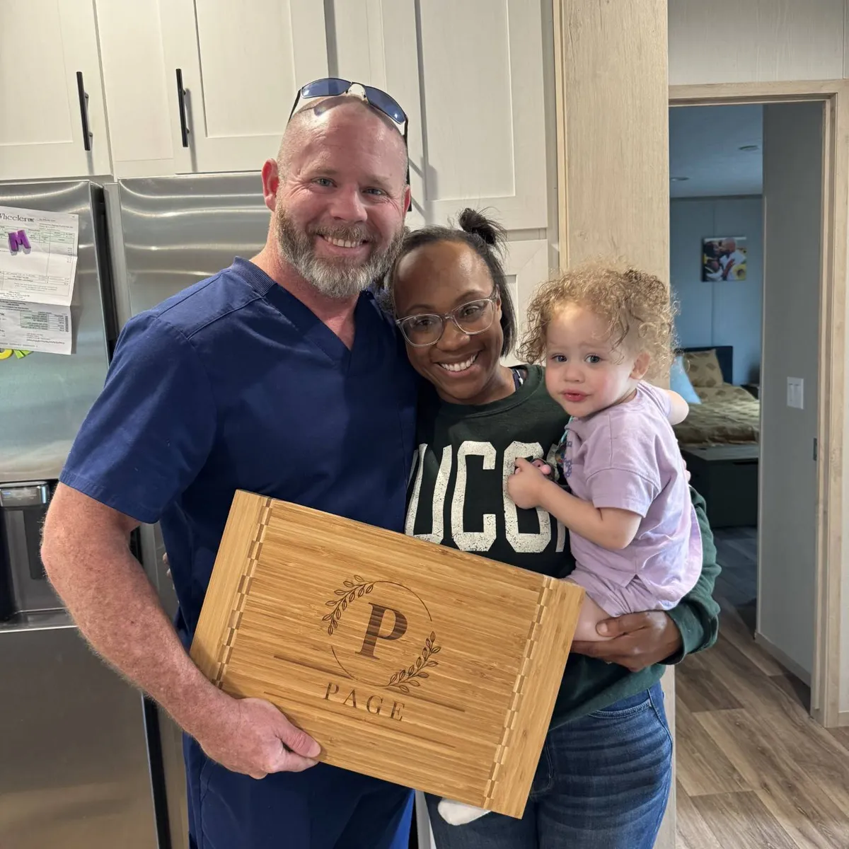 Angel Elliot P. welcome home image