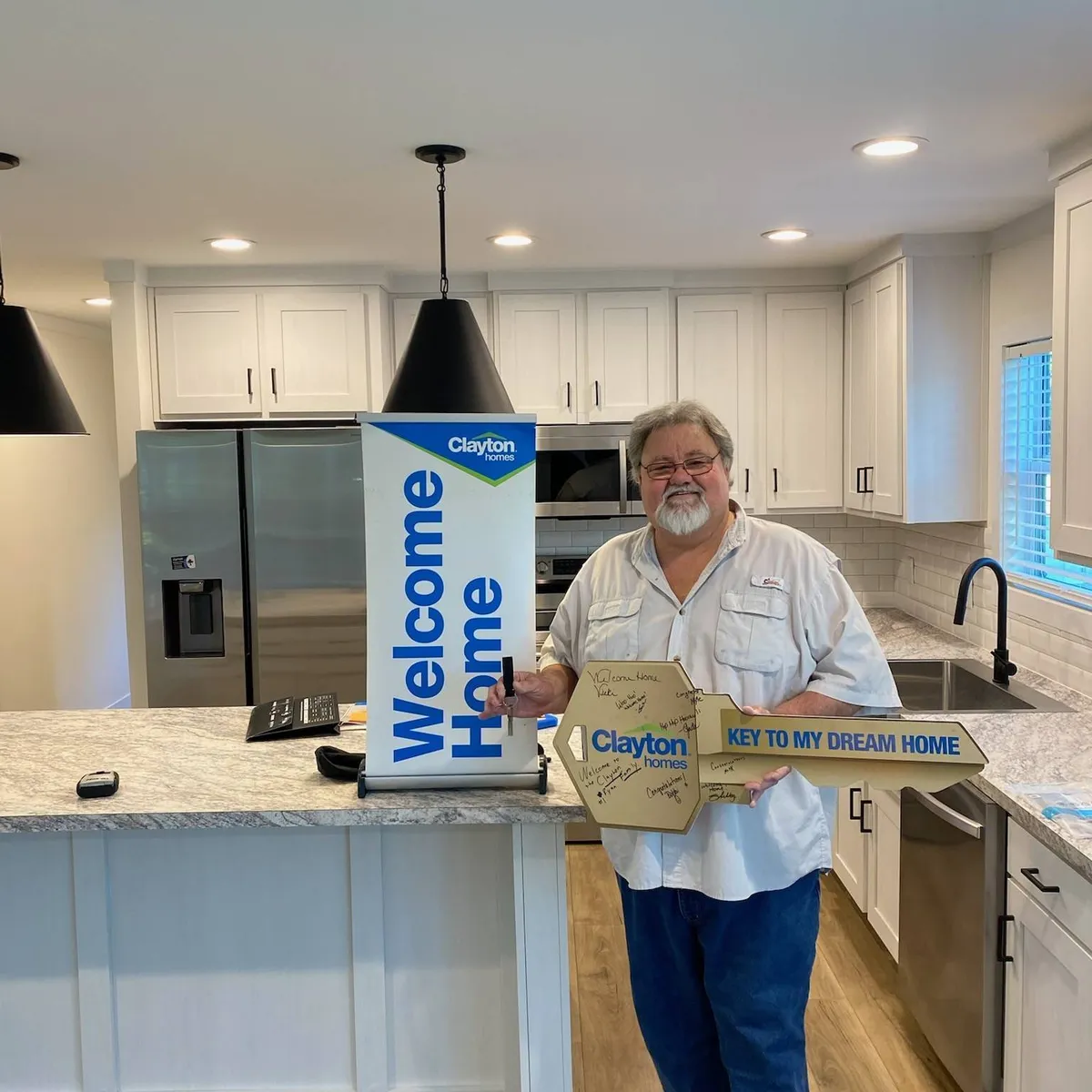EDWARD K. welcome home image