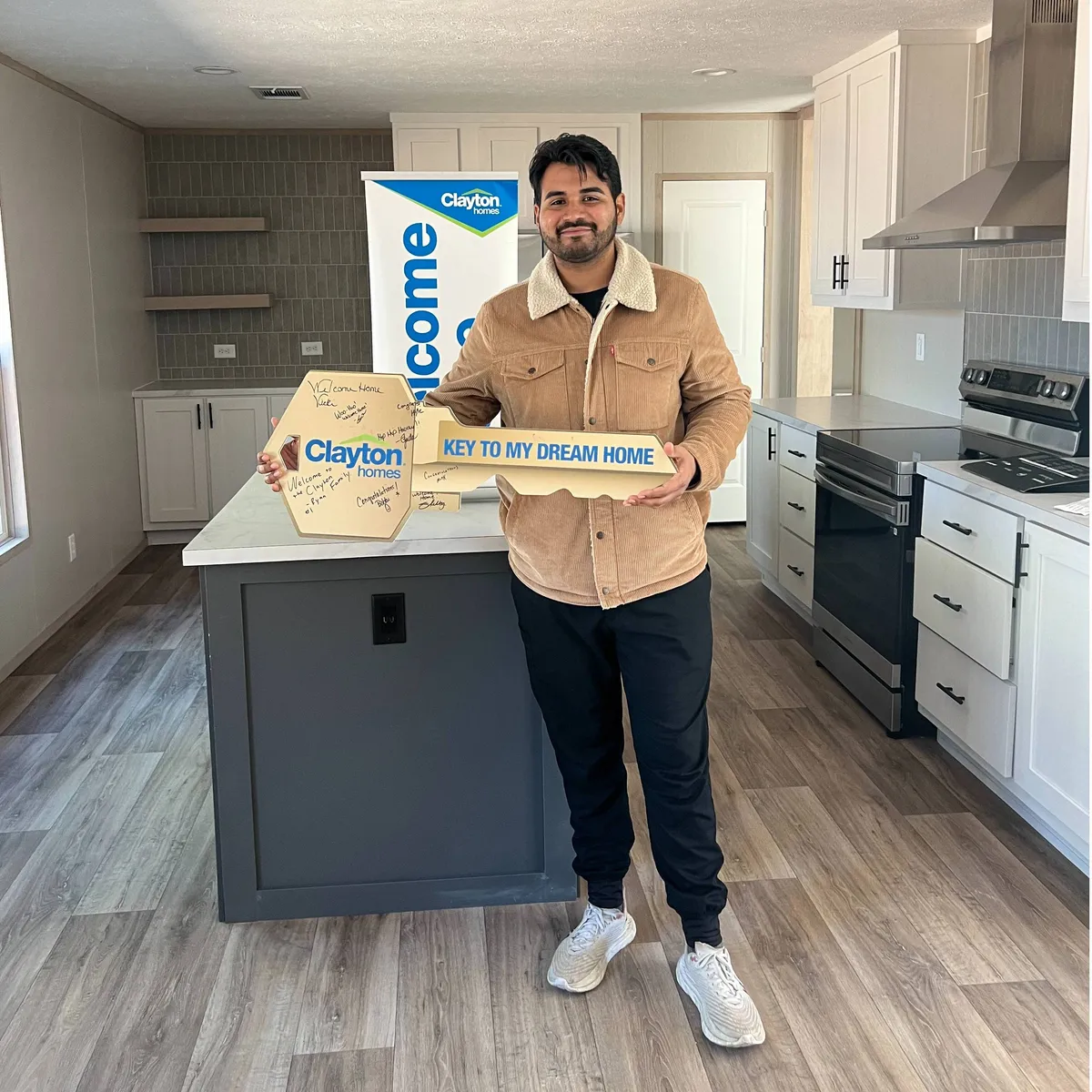 RICHARD G. welcome home image