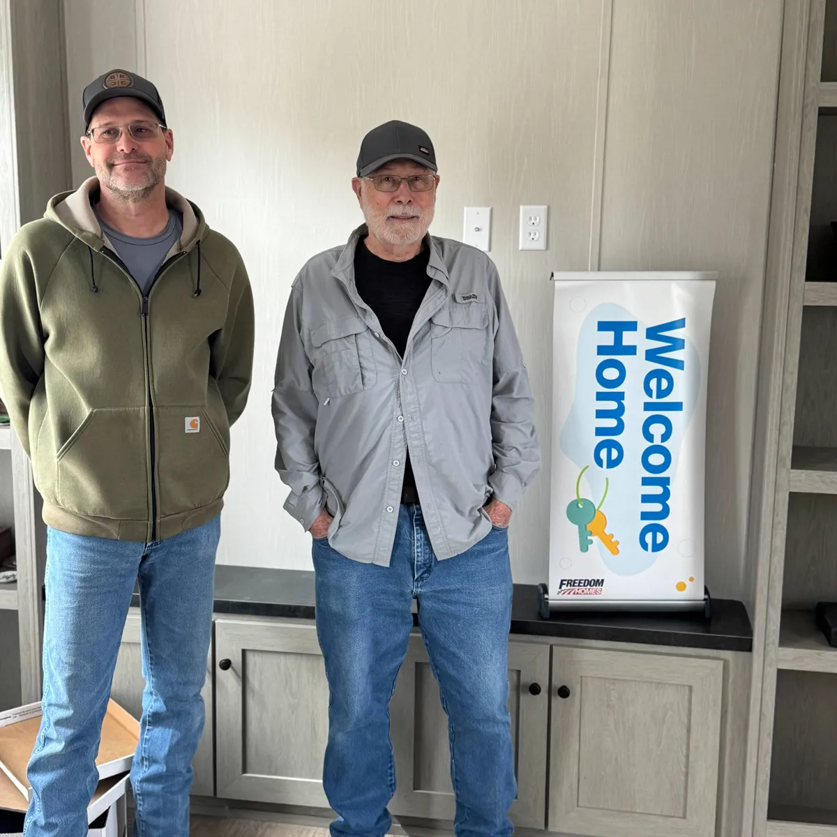 JAMES C. welcome home image