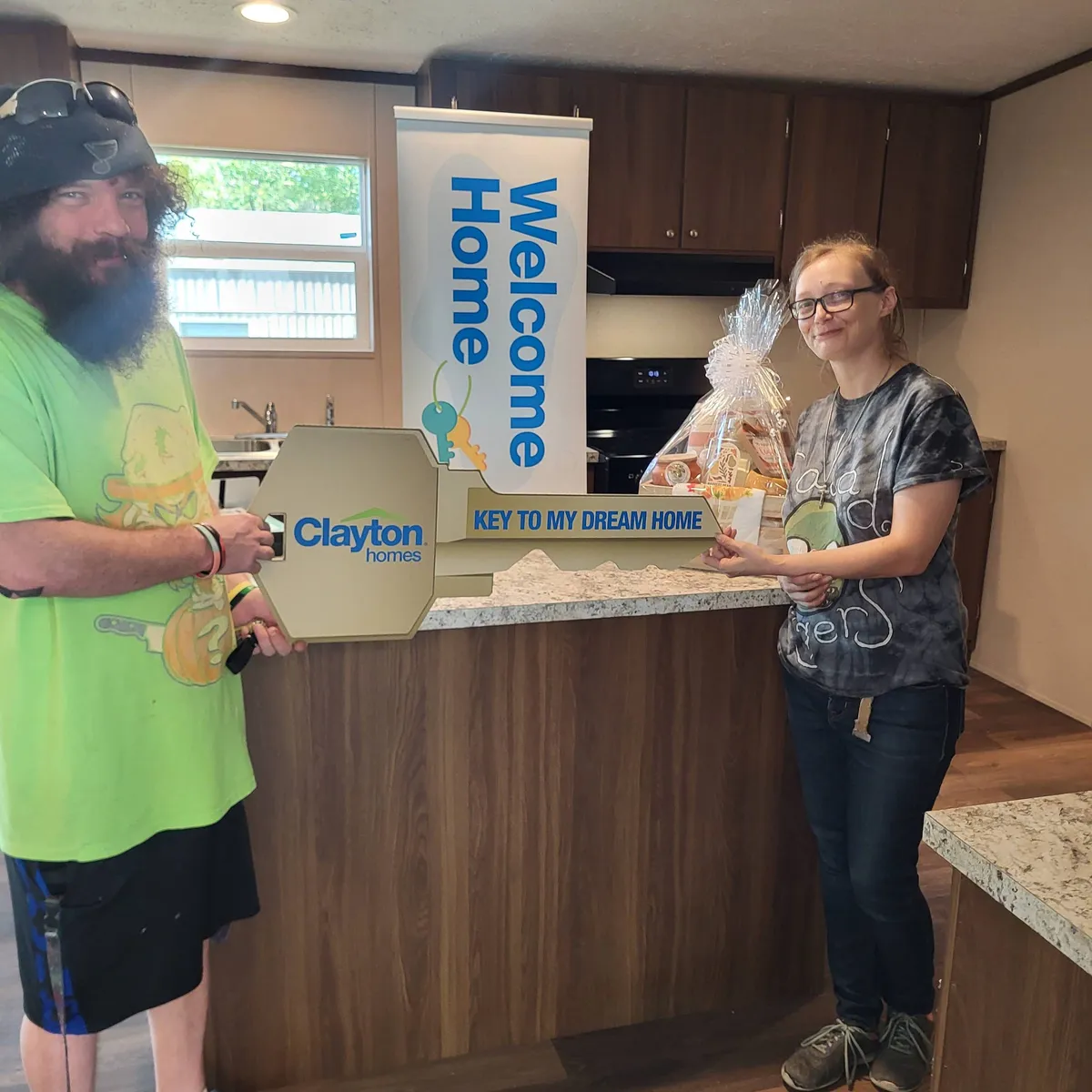 ROBERT C. welcome home image