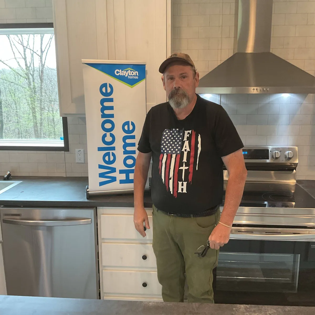 JOHN E. welcome home image