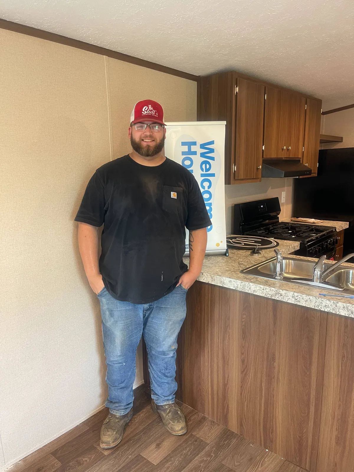 NICHOLAS M. welcome home image