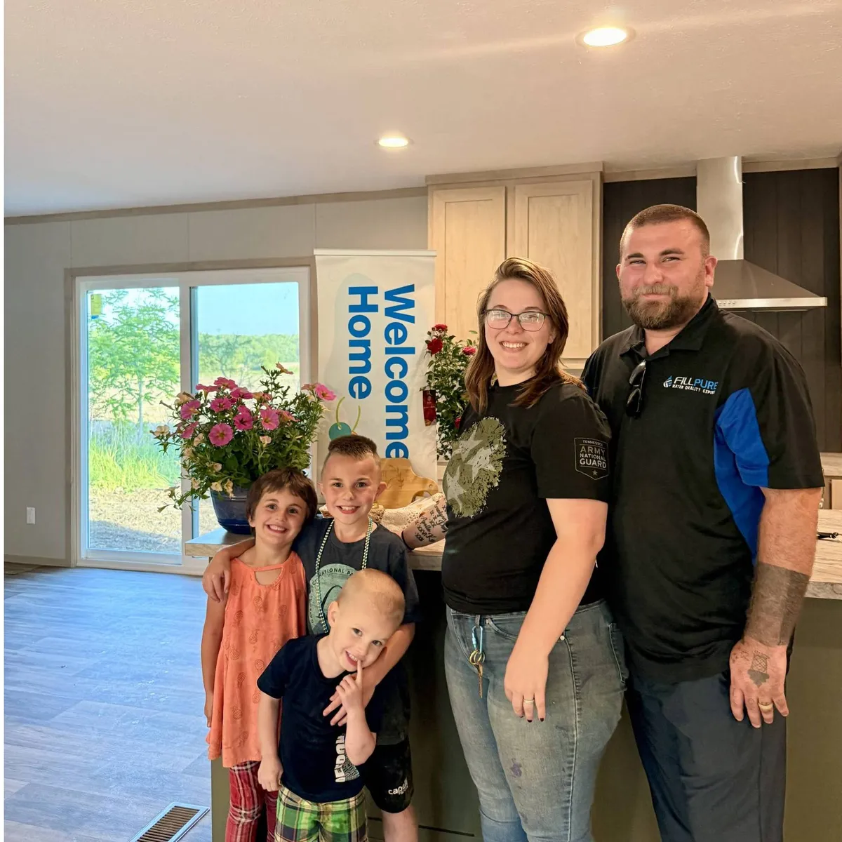 KRISTIAN P. welcome home image
