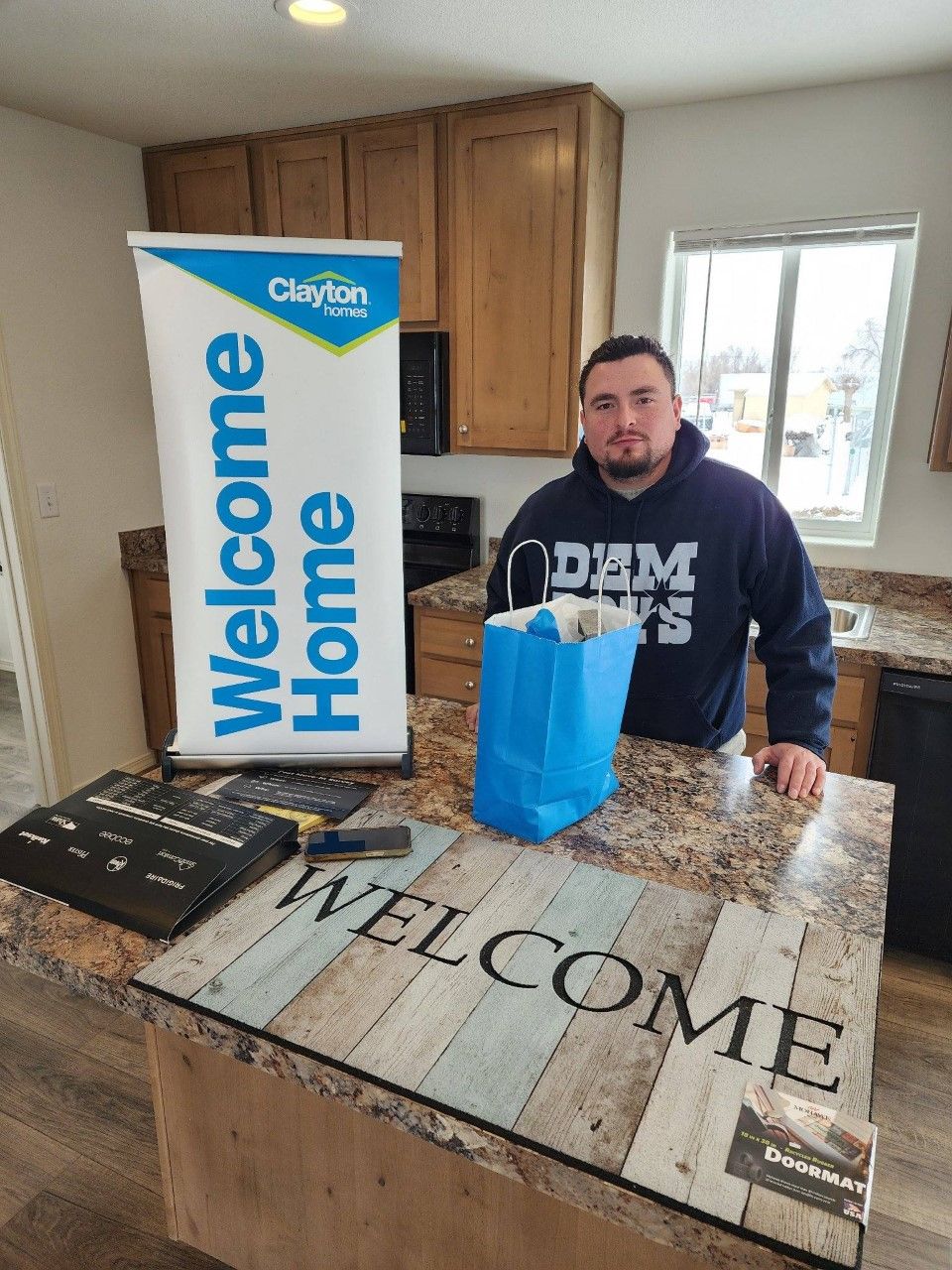 JOSE G. welcome home image