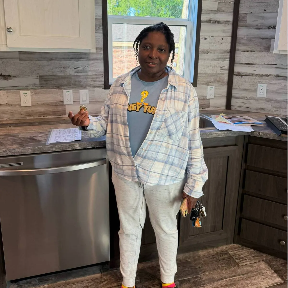 CHRISTINE K. welcome home image