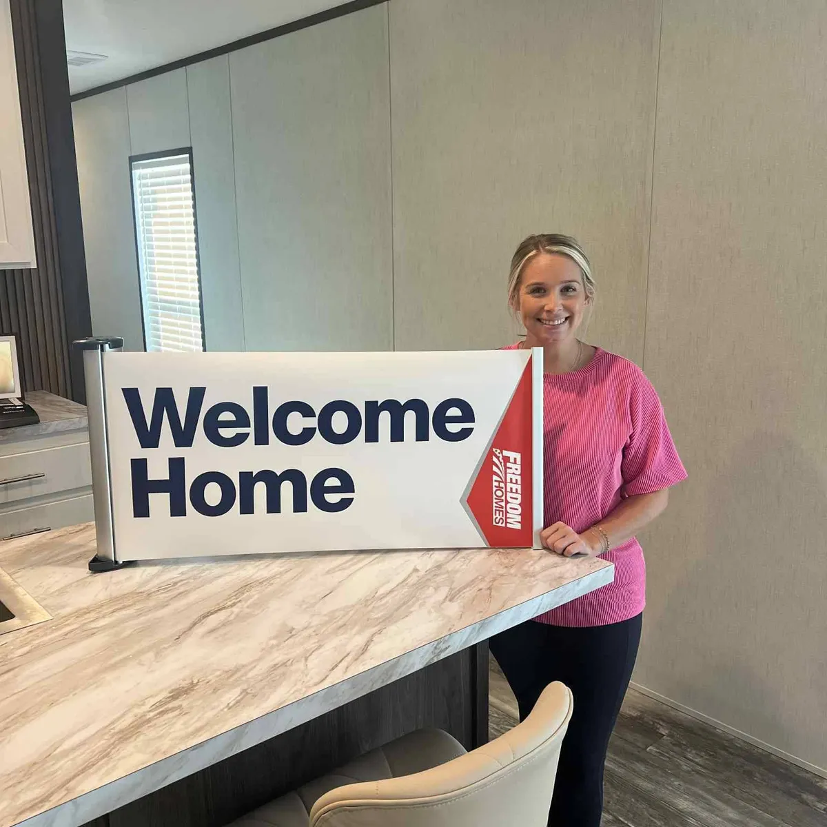 KOURTNEY L. welcome home image