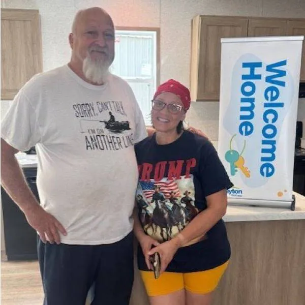 DEWAYNE P. welcome home image