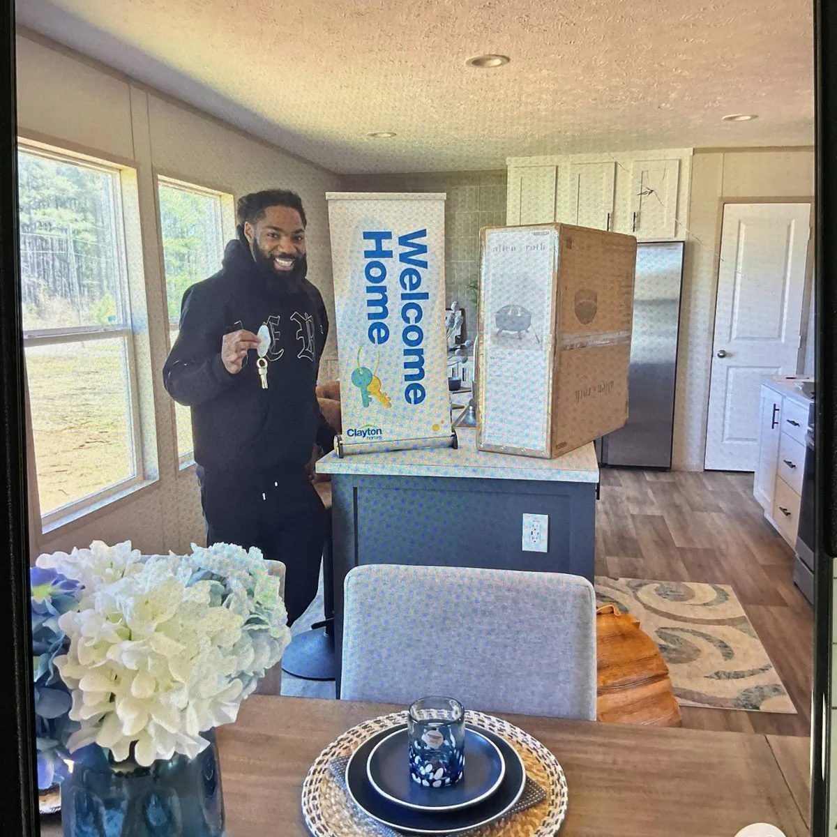 Kwame M. welcome home image