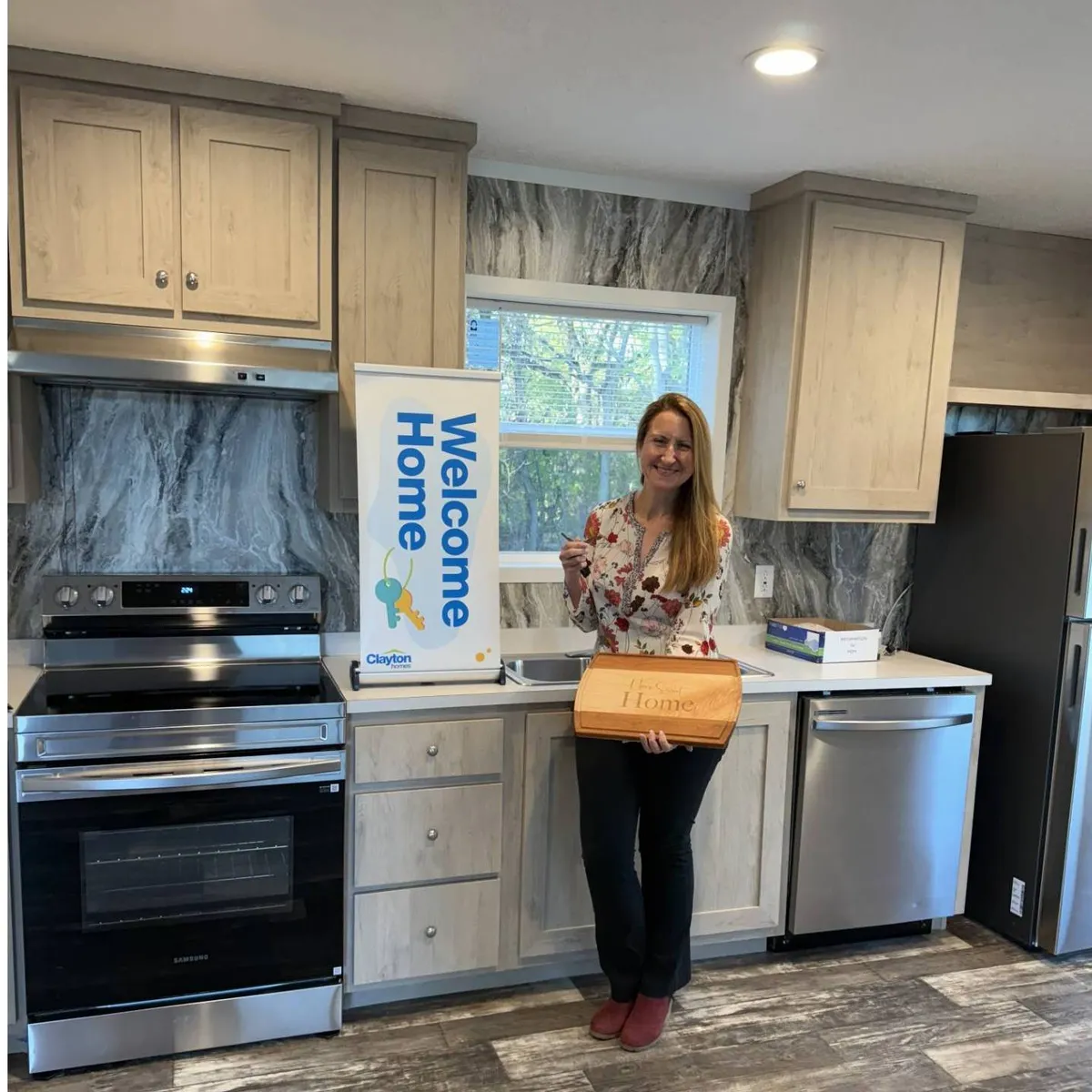 SHIRLEY B M. welcome home image