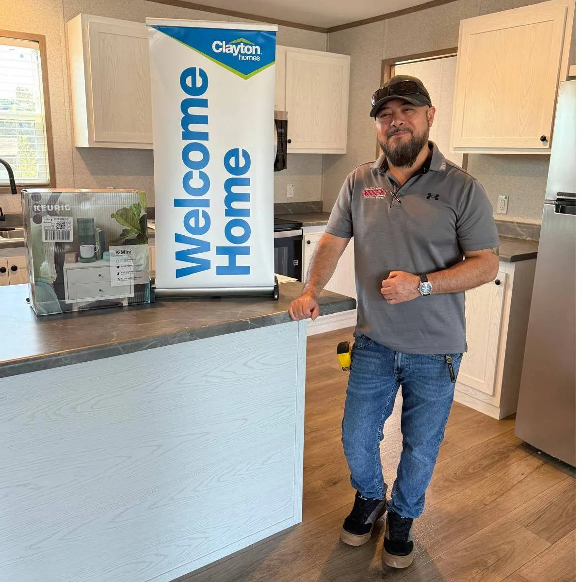 BRANDON H. welcome home image