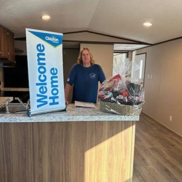 JAMES E. welcome home image