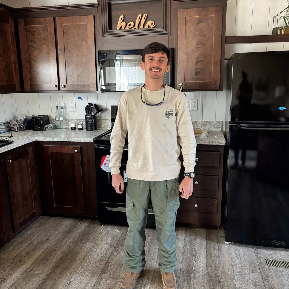 GEORGE M. welcome home image