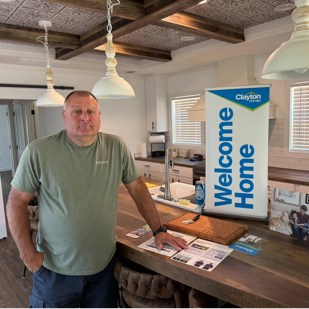 MICHAEL S. welcome home image