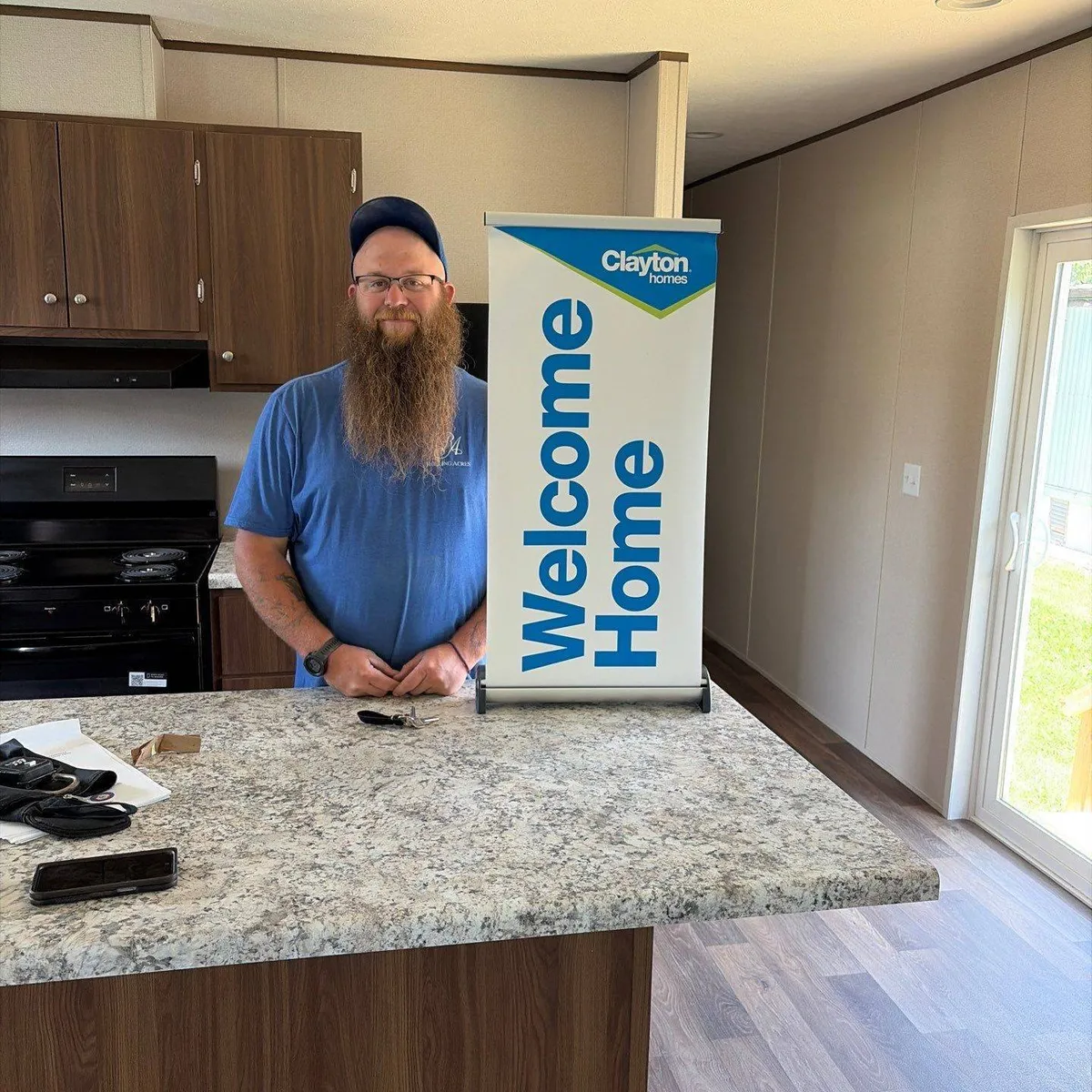 Tory J. welcome home image