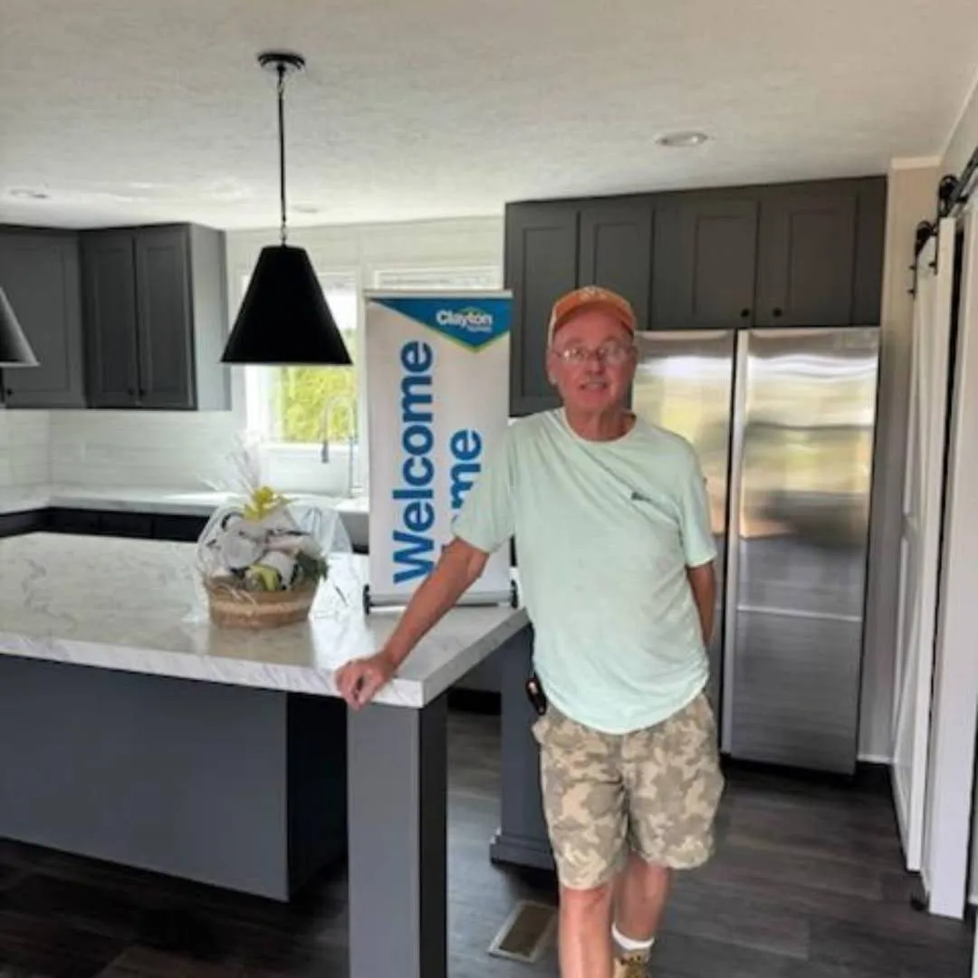 MELVIN G. welcome home image