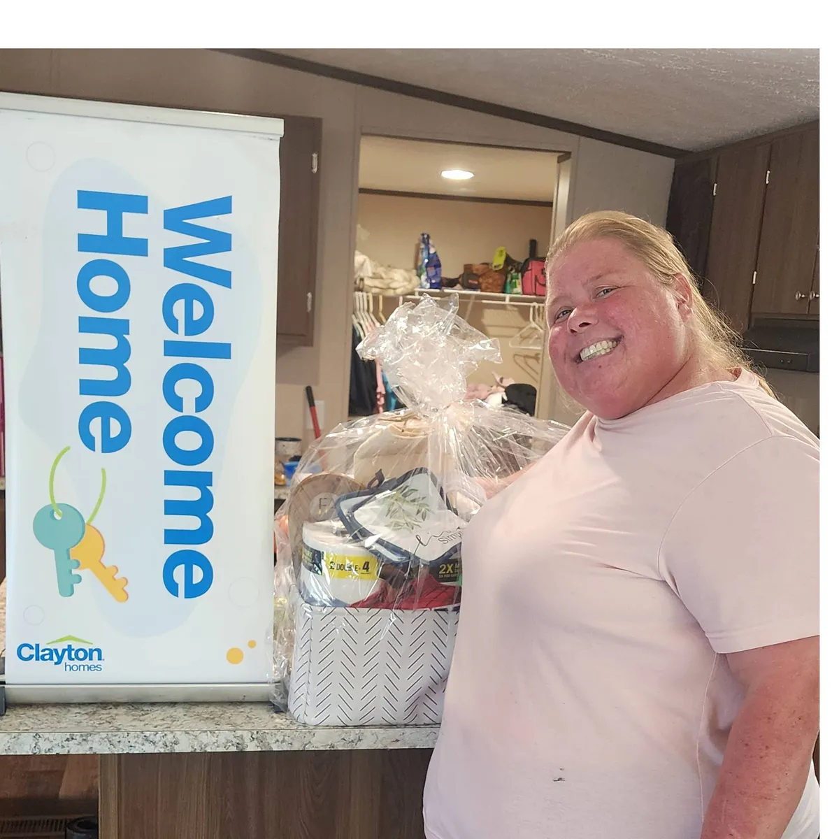 TREVOR P. welcome home image