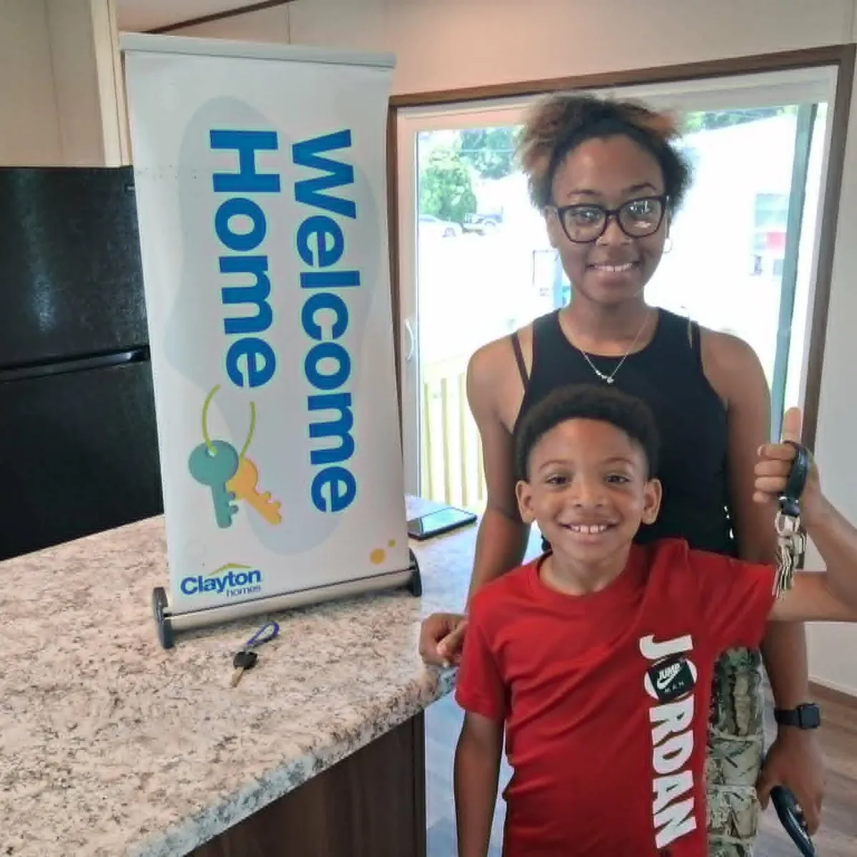 LUTHER K. welcome home image